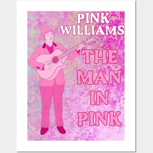 The Man In Pink Posters and Art